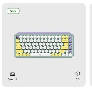 Logitech POP Keys Bluetooth mechanical keyboard